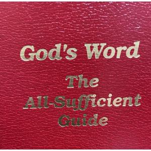 God's Word All Sufficient Guide Image