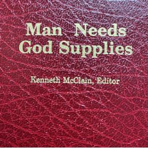Man Needs God Supplies 1992 Image