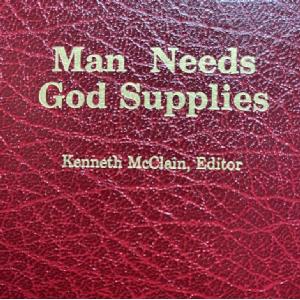 Man Needs God Supplies 1992 Image